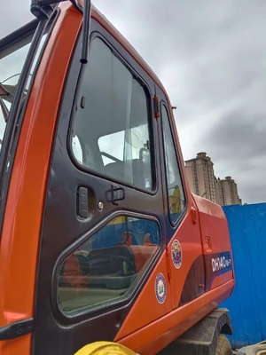 DOOSA DH140W-7 Excavadora de segunda mano con bomba hidráulica Parker Velocidad nominal 4,2 km/h Máquina