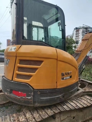 YUCHAI Motor utilizado SANY SY35U SY26U Excavadora con bomba Nabtesco en buenas condiciones