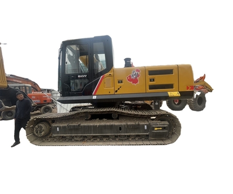 Energía fuerte Sany SY335H Excavadora usada máquina de movimiento de tierra 33,5 toneladas válvula hidráulica