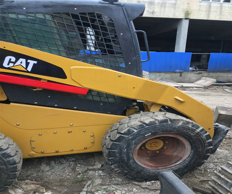 Máximo rendimiento 55 kW Cargador usado CAT272C con peso de la máquina 16000 16100 kg