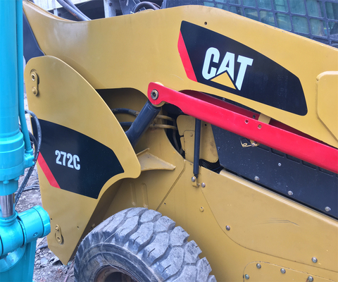 Máximo rendimiento 55 kW Cargador usado CAT272C con peso de la máquina 16000 16100 kg