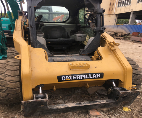 Máximo rendimiento 55 kW Cargador usado CAT272C con peso de la máquina 16000 16100 kg