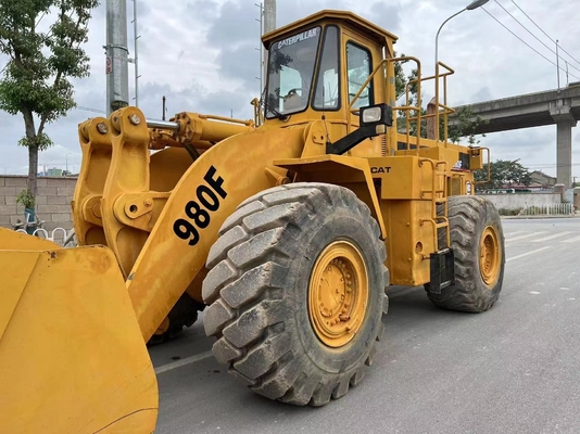 Carga nominal de 6 toneladas CAT980F Cargador de ruedas usado con otra bomba hidráulica y en buen estado