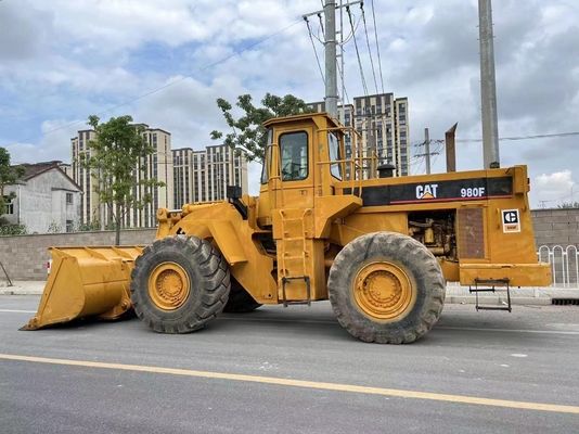 Carga nominal de 6 toneladas CAT980F Cargador de ruedas usado con otra bomba hidráulica y en buen estado