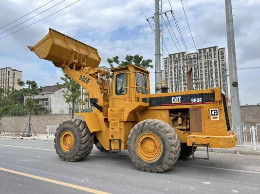 Carga nominal de 6 toneladas CAT980F Cargador de ruedas usado con otra bomba hidráulica y en buen estado