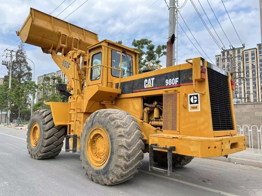 Carga nominal de 6 toneladas CAT980F Cargador de ruedas usado con otra bomba hidráulica y en buen estado