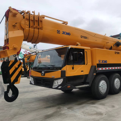 MOOG cilindro hidráulico y Eaton bomba hidráulica usados grúa de camión QY100K a un precio asequible