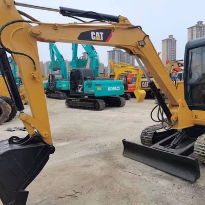 Excavadora usada CAT 305.5 306 con capacidad de cubo de 0,31 m3 y peso de la máquina de 6000 KG