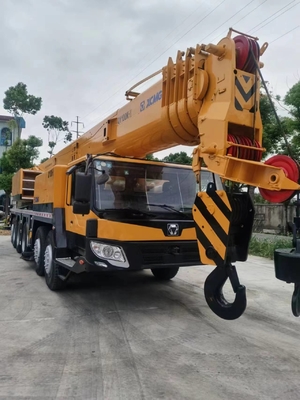 MOOG cilindro hidráulico y Eaton bomba hidráulica usados grúa de camión QY100K a un precio asequible