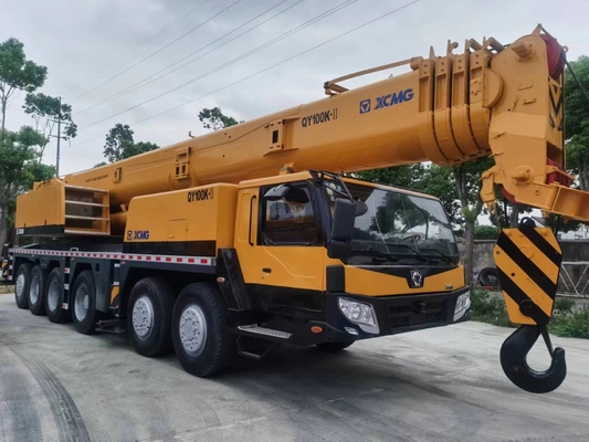 MOOG cilindro hidráulico y Eaton bomba hidráulica usados grúa de camión QY100K a un precio asequible