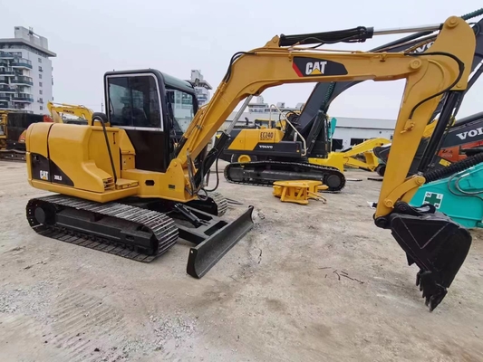 Excavadora usada CAT 305.5 306 con capacidad de cubo de 0,31 m3 y peso de la máquina de 6000 KG