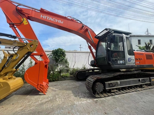 Excavadora usada Hitachi ZX210 con capacidad de 0.45m3 y peso de la máquina de 21500 KG