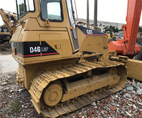 Bulldozer usado con motor de Cummins CAT D4GLGP para talleres de reparación de máquinas