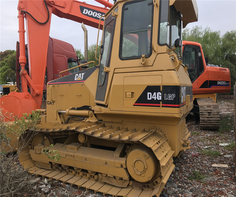 Bulldozer usado con motor de Cummins CAT D4GLGP para talleres de reparación de máquinas