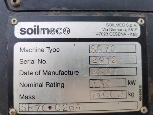 Diámetro de perforación de 3000 mm Usado Italia Soilmec SR-80C SR70 SR60 SR65 Rig de perforación diésel