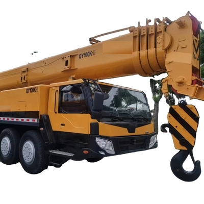 XCMG QY100 grúa móvil para maquinaria de construcción utilizada y altura máxima de elevación de 25 m