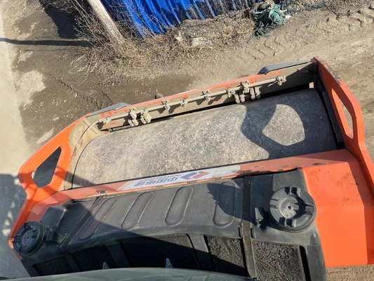 38 Presión estática lineal Energía fuerte Usado rodillo de carretera HM HD128 para obras de construcción