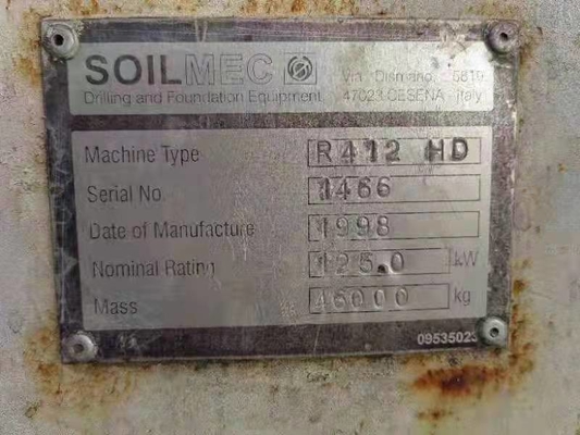 El motor de la CAT Italia Soilmec SR-60 SR-70 SR-80C R-516 R-622 R-412 RIG Usado de perforación de la plataforma giratoria