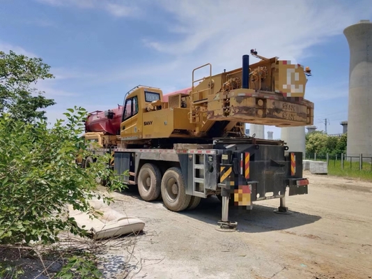 SANY STC800T6 grúa de camión usado con capacidad de carga nominal de 260T y válvula hidráulica Liyuan