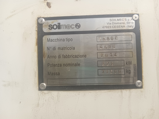 Diésel Soilmec SR-80C R-516 R-622 plataforma giratoria para la minería de energía en buenas condiciones