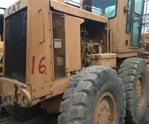 Clasificador de motores CAT 140G usado para aplicaciones de construcción 4001-6000 horas de trabajo
