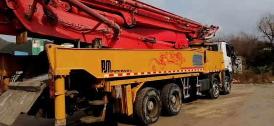 Camión de bombeo de hormigón 37M con chasis Benzz Vol HOWO Camión de retroceso 25t 40t 6x4 Tipo 8x4