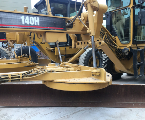 14000 KG Grader de motor usado 140H 140G 140K con 3000 horas de trabajo