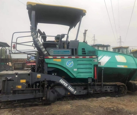 Máquina de construcción de energía fuerte Usado Vog 1800-2 pavimentador de césped para USD pavimentador de asfalto