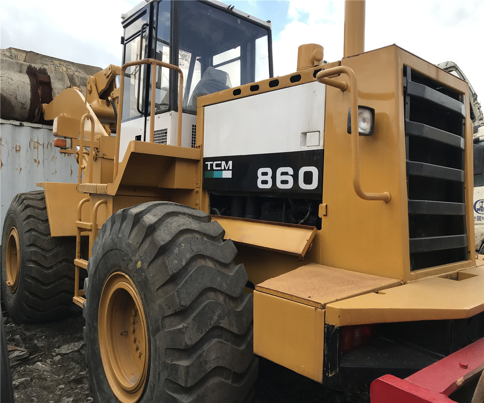 Cargador frontal de obras de construcción Cat 950h 966H 980H 980G 980F Cargador de ruedas con CAT 860