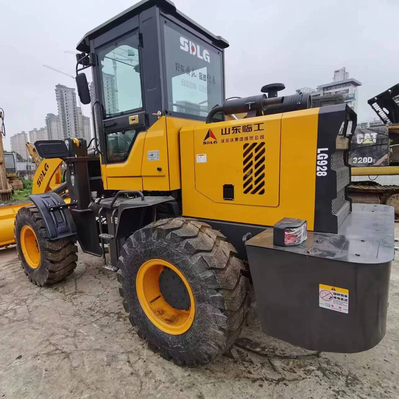 6000 6100 kg Peso de la máquina SDLG LG928 Cargador para el rendimiento de la planta de fabricación