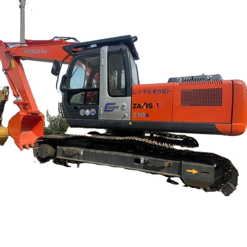 Excavadora usada Hitachi ZX210 con capacidad de 0.45m3 y peso de la máquina de 21500 KG