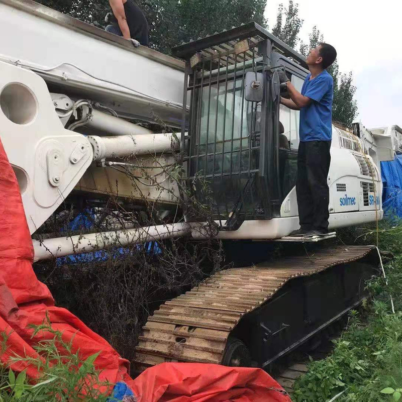 Rig de perforación durable Soilmec SR-80C SR70 SR65 para construcción y minería en Italia