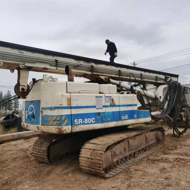 Profundidad de perforación de 70m Soilmec SR-80C R-516 R-622 Rig para la minería de energía hecha en Italia