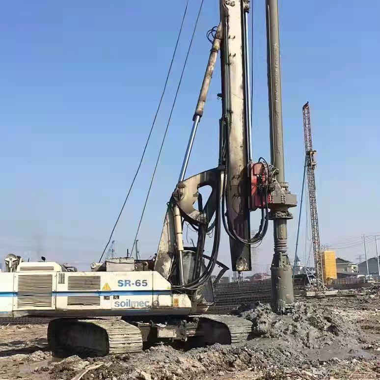Trabajos de construcción Energía diesel Soilmec SR-80C SR-70 SR-60 SR-65 Estación de perforación en Italia