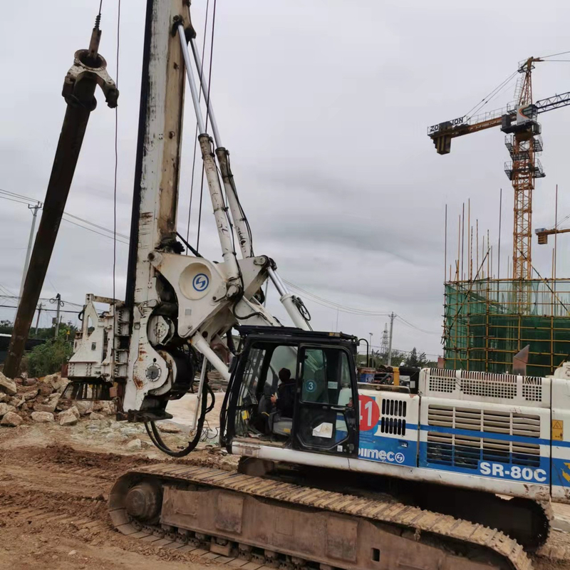 Diámetro de perforación 2,5 m Soilmec SR-60 SR-65 SR-70 R-516 R-622 Rig giratorio hecho en Italia