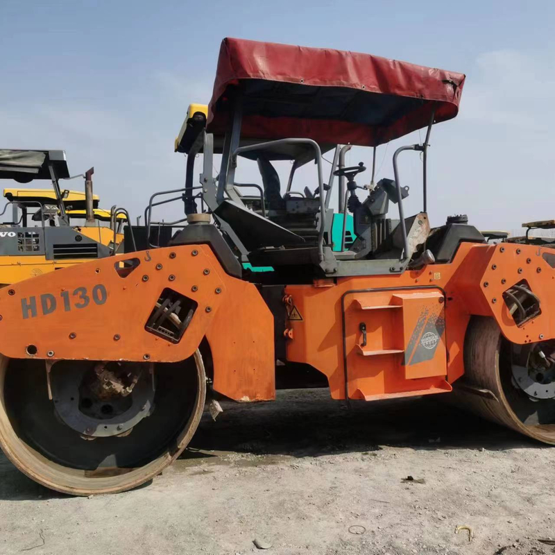 14200 KG Roller de tambor doble HD130 HD160 HD90 HD200 HD80 HD120 para rehabilitación de carreteras
