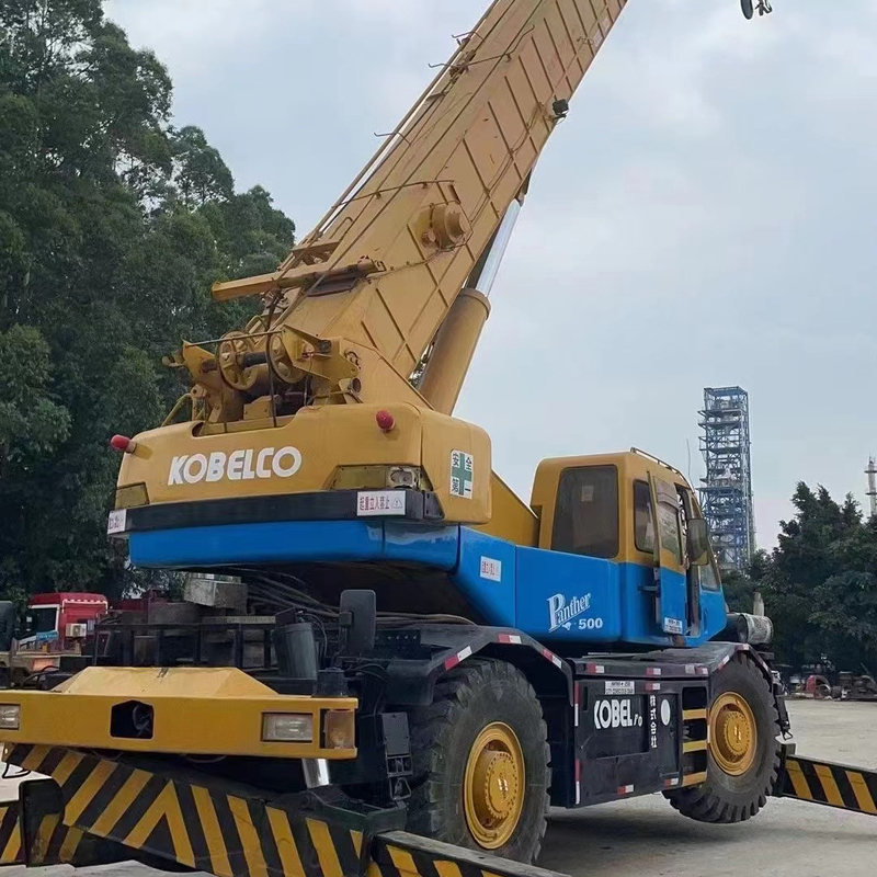 ZOOMLION RT75 RT25 grúa para terrenos accidentados de fabricación japonesa KOBEL RK500 RK250 TR500EX KR50H Usado