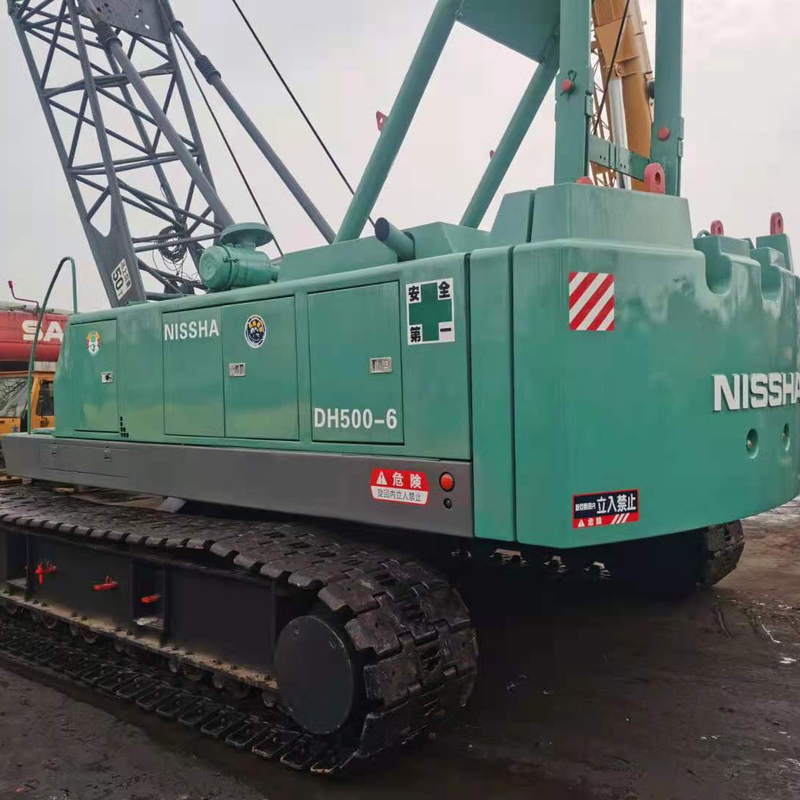 50 toneladas HITAC KOBEL NISSHA Kh180 p h7050 DH500-6 grúa de rastreo con motor Isuzu 2010 año