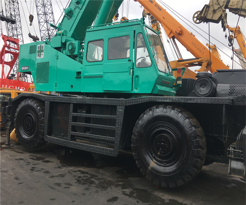 Grúa móvil de 50 toneladas de origen japonés Tadano TG-500E TL-300E con 2001-4000 horas de trabajo