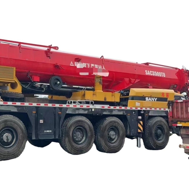 Sany SAC2600T8 grúa de camión usado grúa móvil en buen estado Momento de elevación nominal 1376KN.m
