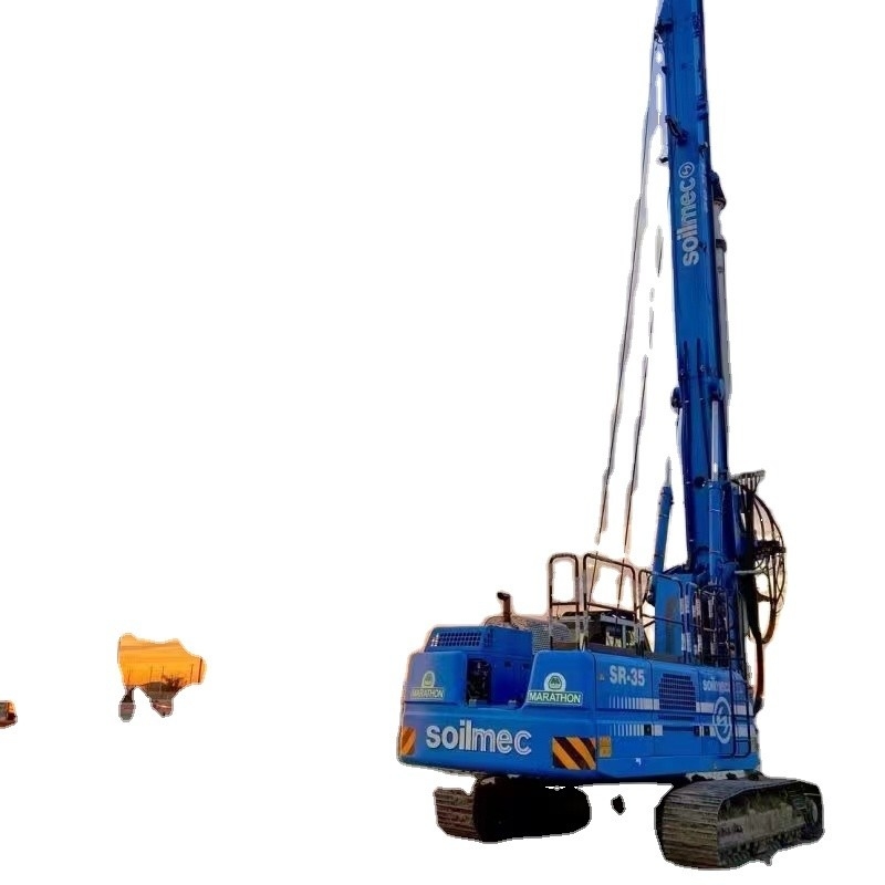 Dispositivo rotativo diesel Soilmec SR75 con diámetro de perforación de 1500 mm en buenas condiciones de trabajo
