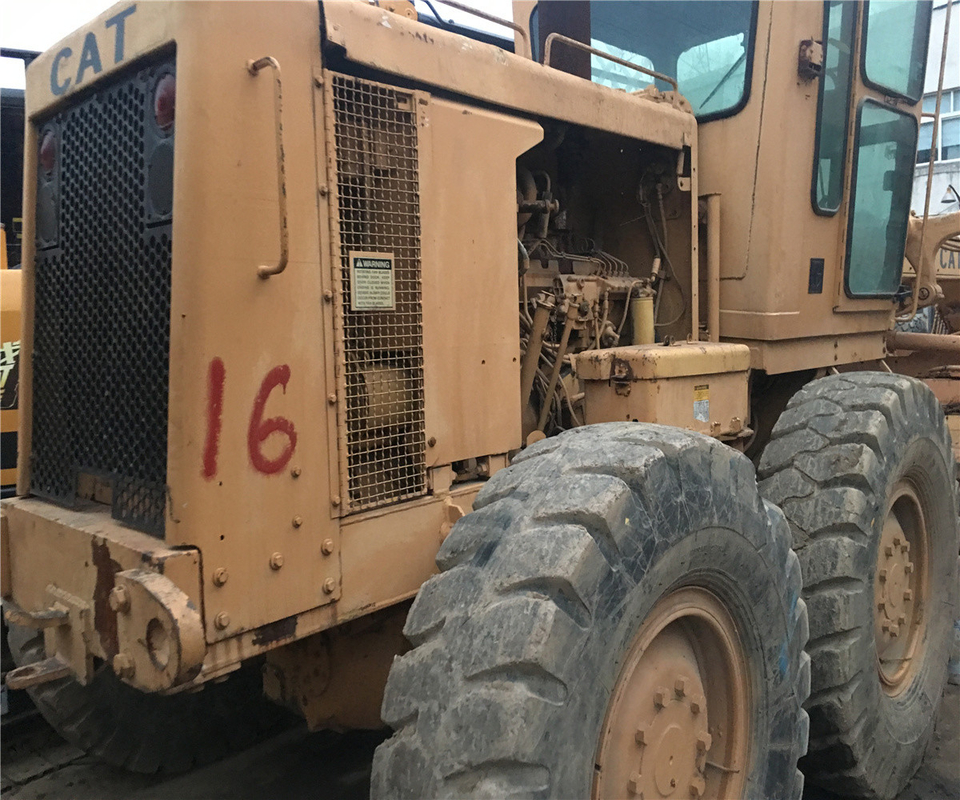 Clasificador de motores CAT 140G usado para aplicaciones de construcción 4001-6000 horas de trabajo