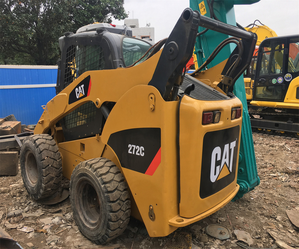 2014 CAT 272C Cargador de dirección de patinaje usado Opción asequible para las necesidades mineras y energéticas