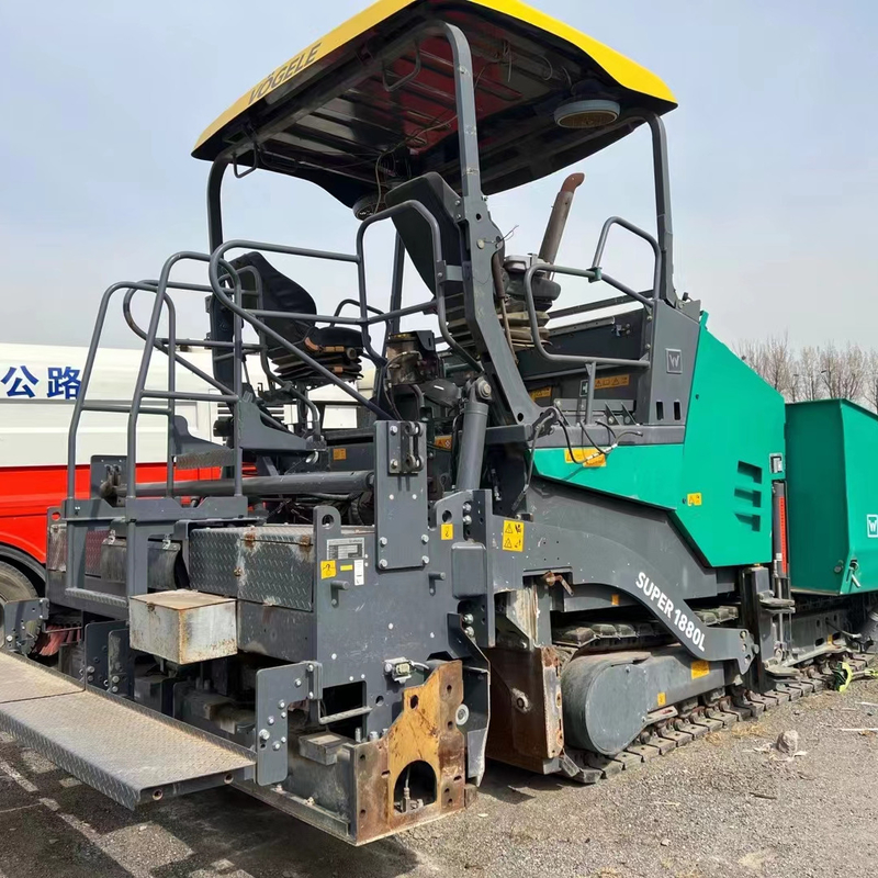 VOGEL 1880 Pavimentador de asfalto usado con espesor de pavimento máximo de 1000 mm y 112000 kg