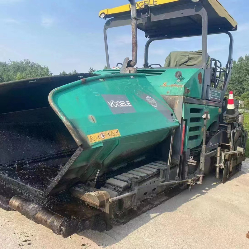 Top- y Huade bomba hidráulica Usado pavimentador de asfalto VOGEL 1800-2 Velocidad de pavimentación 0-10 M/min